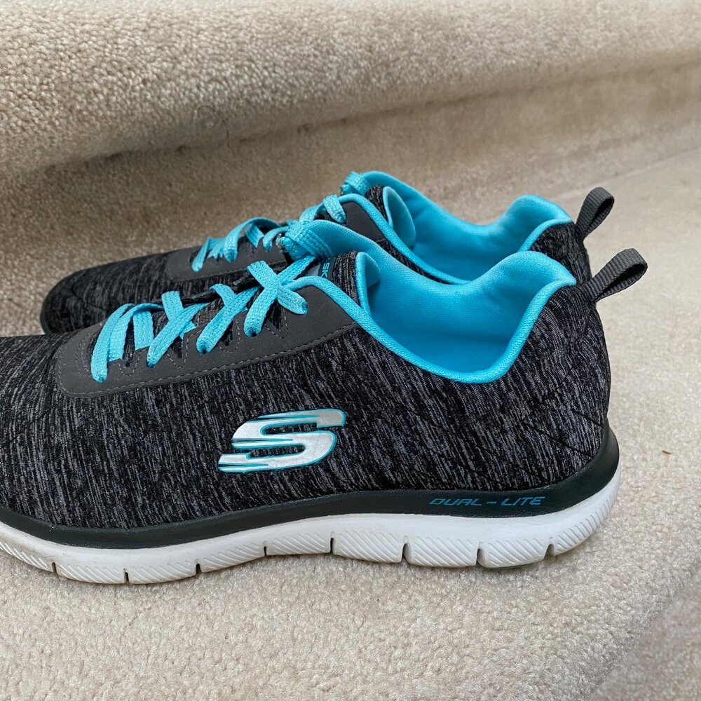 Skechers Flex Apeal 2.0 Women's 7.5 Wide Cooled Memory Foam  Sneaker  School - Picture 8 of 10